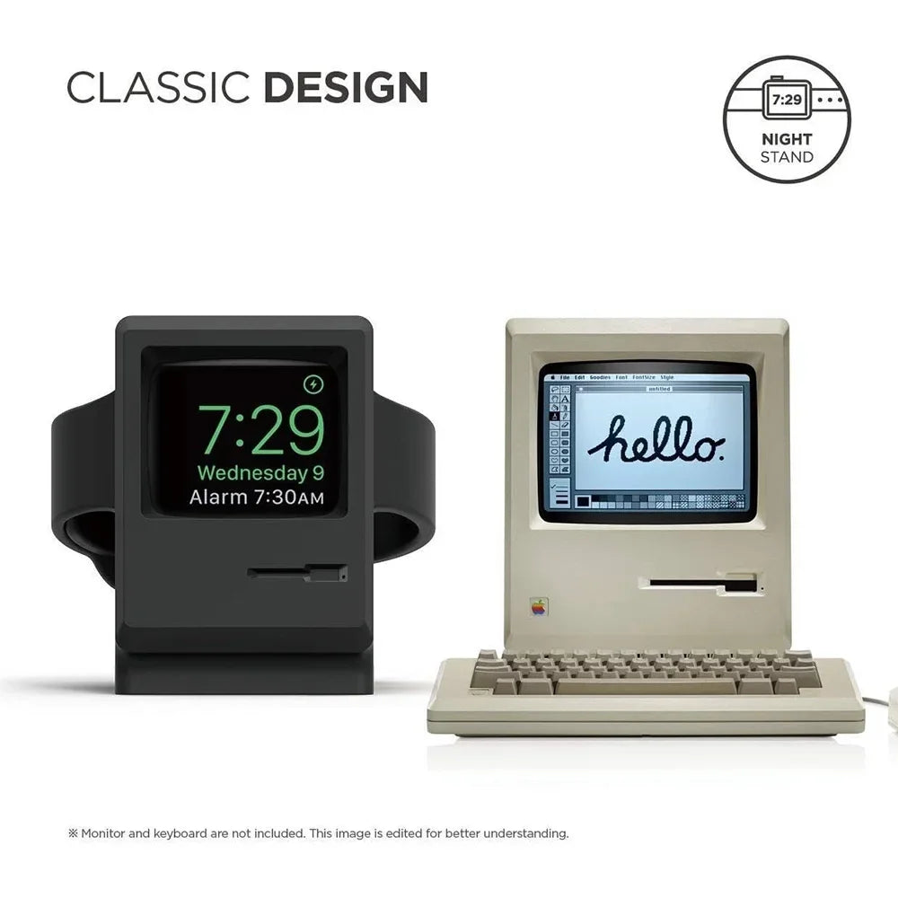 Soporte de Carga de Silicona para Apple Watch