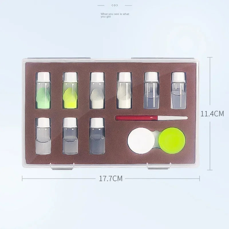 Kit de Polvos Fluorescentes para Reparación de Relojes